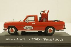 Mercedes 220D Pick-Up Tecin 1972 red, Altaya 1:43