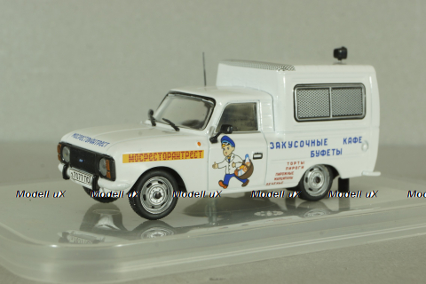 Иж-27156 кафе/буфеты, белый, Model43 1:43