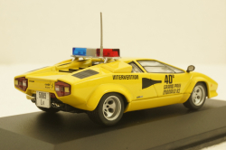 Lamborghini Countach Safety Car Monaco GP formula 1 1982 yellow, Werk83 1:43