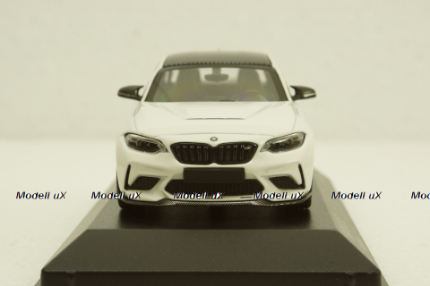 BMW M2 CS 2020 White with black Wheels, 410021021, Minichamps 1:43
