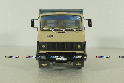 Маз-555102 самосвал 1988 бежево-серый, НАП (конверсия) 1:43