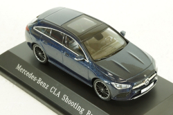 Mercedes CLA-Class X118 Shooting Brake 2019, blue,  B66960475, Spark 1:43