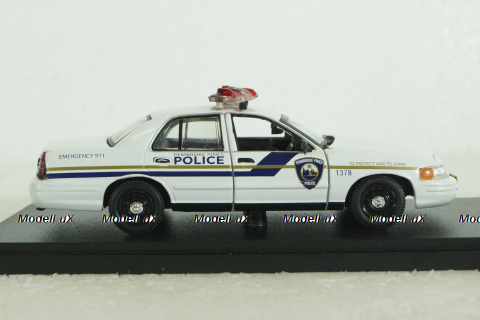 Ford Crown Victoria Police Interceptor 2001 TV series Dexter (2006-2013), 86614, Greenlight 1:43