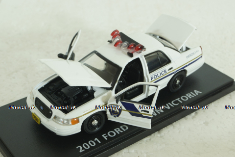 Ford Crown Victoria Police Interceptor 2001 TV series Dexter (2006-2013), 86614, Greenlight 1:43