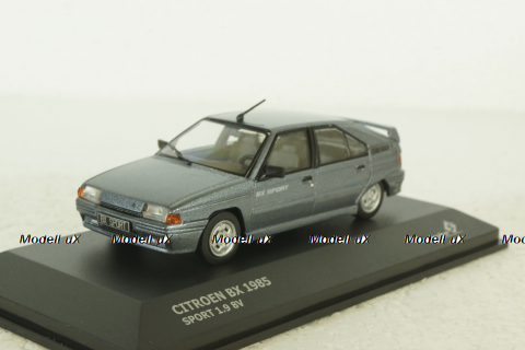 Citroen BX SPORT 1985 grey, 4311001, Solido 1:43