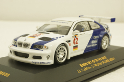 BMW M3 GTR V8 #42, JJ Lehto/J.Muller ALMS 2001, GTM006, IXO 1:43