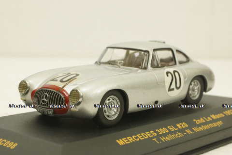 Mercedes 300SL #20 2nd Le Mans 1952, T.Helfrich/N.Niedermayer, LMC098, IXO 1:43