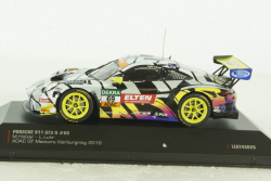 Porsche 911 GT3 R No.69, ADAC GT Masters Nurburgring Holzer/Luhr 2019 Iron Force, IXO 1:43
