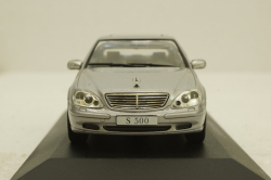 Mercedes S500 W220, silver, 1998, Altaya 1:43