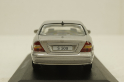Mercedes S500 W220, silver, 1998, Altaya 1:43