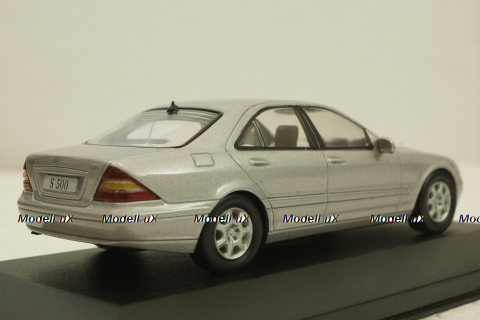 Mercedes S500 W220, silver, 1998, Altaya 1:43
