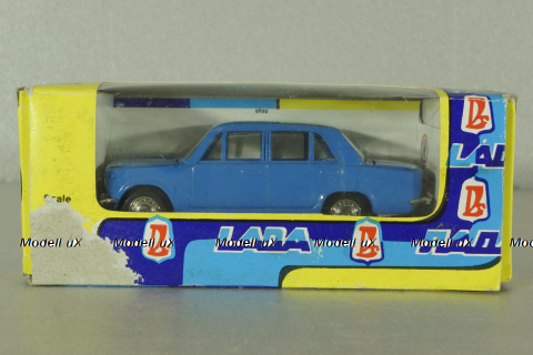 Ваз-2101 синий, сентябрь 89г., Тантал/Радон 1:43