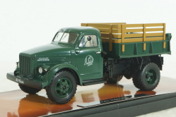 САЗ-2500 (Газ-51) 1966г, самосвал, зеленый, TruckTyr 1:43