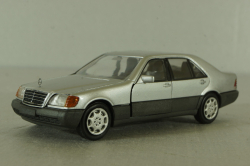 Mercedes 600SEL silver, 1991, Cursor 1:43