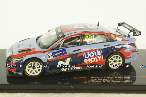 Hyundai Elantra N TCR, No 69, Engstler 2021, GTM156A, IXO 1:43