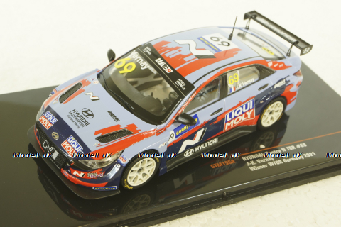 Hyundai Elantra N TCR, No 69, Engstler 2021, GTM156A, IXO 1:43