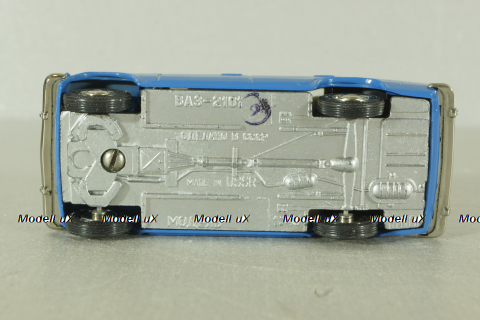 Ваз-2101 синий, сентябрь 89г., Тантал/Радон 1:43