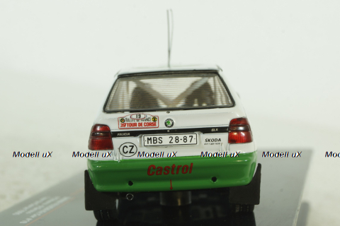 Skoda Felicia Kit Car, No.19, Rallye Tour de Corse, P.Sibera/P.Gross, 1995, RAC371B, IXO 1:43