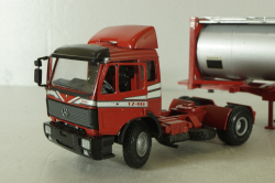 Mercedes 1748 S тягач с циcтерной-контейнером, NZG 1:43