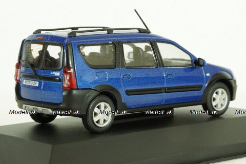Ваз Largus Cross, синий, Автолегенды 1:43