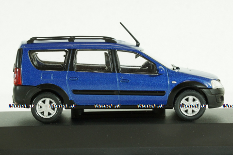 Ваз Largus Cross, синий, Автолегенды 1:43