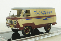 Уаз-450 Промтовары, бежевый/бордовый, TruckTyr 1:43