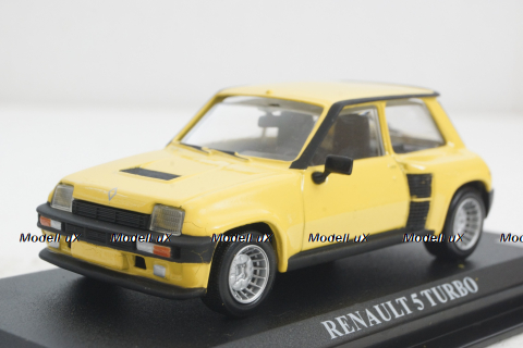 Renault 5 Turbo, yellow, Del Prado 1:43