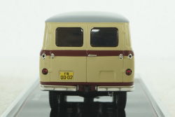 Уаз-450 Промтовары, бежевый/бордовый, TruckTyr 1:43