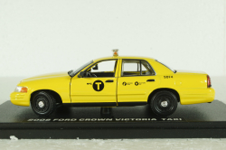 Ford Crown Victoria Taxi 2008 Movie John Wick 2 (2017) yellow, Greenlight 1:43