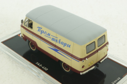Уаз-450 Промтовары, бежевый/бордовый, TruckTyr 1:43