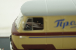 Уаз-450 Промтовары, бежевый/бордовый, TruckTyr 1:43