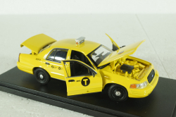 Ford Crown Victoria Taxi 2008 Movie John Wick 2 (2017) yellow, Greenlight 1:43