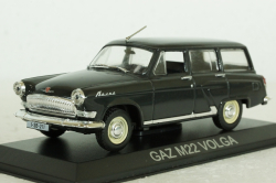 Газ-М22 Волга, серая, Автолегенды 1:43