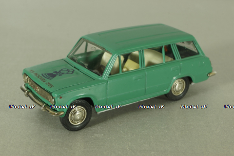 Ваз-2102 А11, зеленый, Фестивальный, Тантал/Радон 1:43