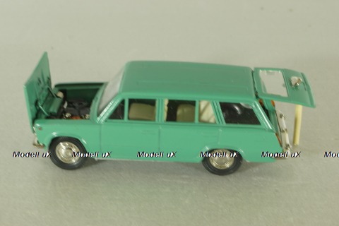 Ваз-2102 А11, зеленый, Фестивальный, Тантал/Радон 1:43