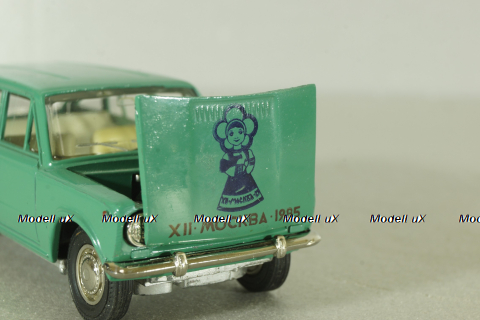 Ваз-2102 А11, зеленый, Фестивальный, Тантал/Радон 1:43