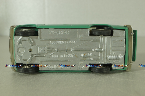 Ваз-2102 А11, зеленый, Фестивальный, Тантал/Радон 1:43