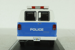 Dodge RAM B250 Van NYPD 1987 blue/white, 86577, Greenlight 1:43
