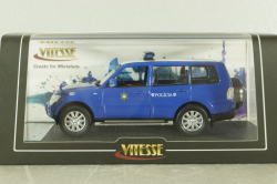 Mitsubishi Pajero Macau Public Security Police 2007, blue, 29326, Vitesse 1:43 