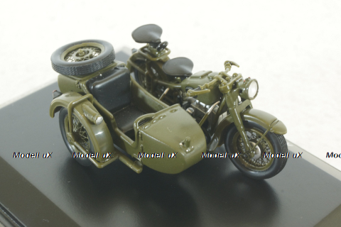 М-72 (ММЗ) 1941г., Мотоцикл, 307201, DiP Models 1:43