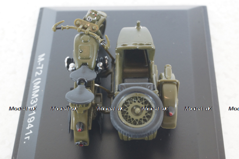 М-72 (ММЗ) 1941г., Мотоцикл, 307201, DiP Models 1:43