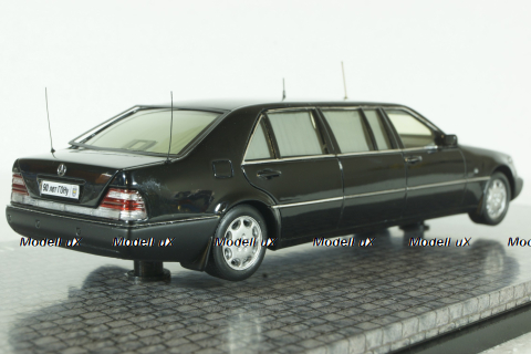 Mercedes S500 Pullman Guard (W140) Президент Б. Ельцин, GON140, DiP Models 1:43 