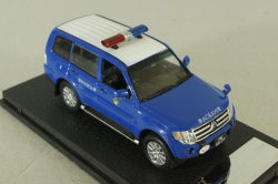 Mitsubishi Pajero Macau Public Security Police 2007, blue, 29326, Vitesse 1:43 