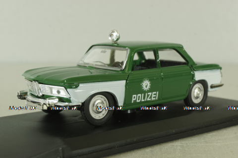 BMW 2000 Polizei 1967, gren/white, 1339, Eligor 1:43