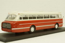 Икарус-55 красный, 04007,  Classicbus 1:43