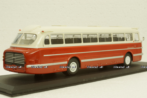 Икарус-55 красный, 04007,  Classicbus 1:43