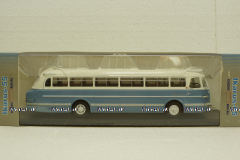 Икарус-55, бело-голубой, 04007А, Classicbus 1:43
