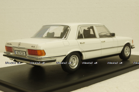 Mercedes S-class 450 SEL 6.9 (W116) 1975 White, IScale 1:18