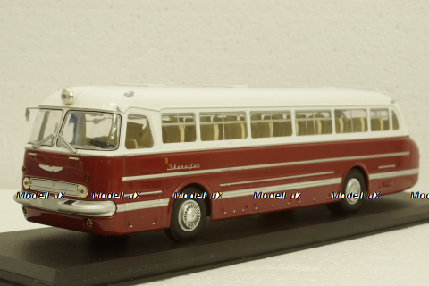 Икарус-55.14, бело-красный, 04007С, Classicbus 1:43