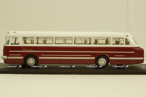 Икарус-55.14, бело-красный, 04007С, Classicbus 1:43